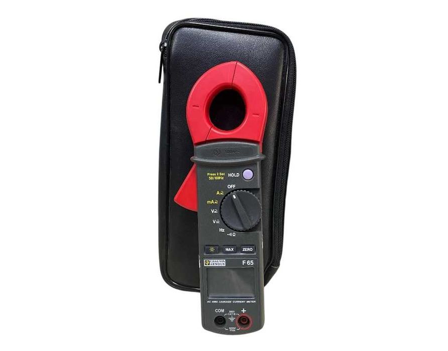 F65 Cęgowy Miernik Prądu Upływu RMS CHAUVIN ARNOUX