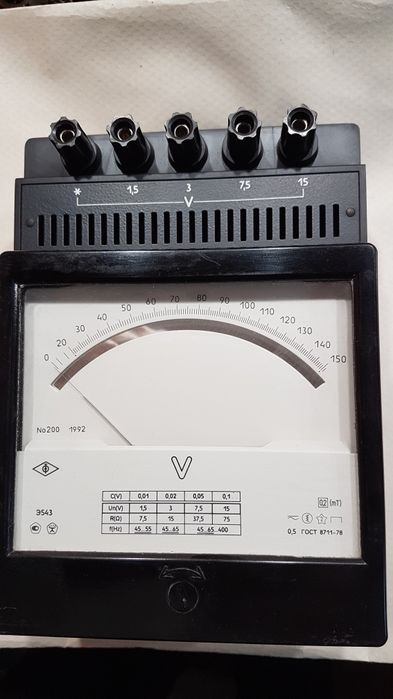Э543 вольтметр(новый.рабочий)