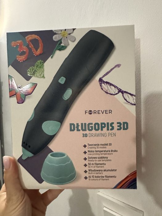 Nowy bezprzewodowy dlugopis 3D Forever na prezent