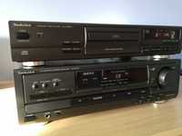 Amplituner Technics SA-EX 120 + CD Technics SL-PG380A