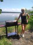 Мангал барбекю піч казан жаровня Разпродаж! зниж10% ЕкоТепло BBQ 670