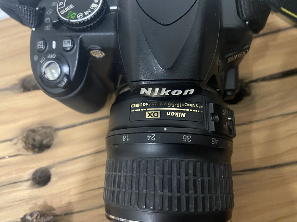 Nikon D3100 objetiva 18-55mm