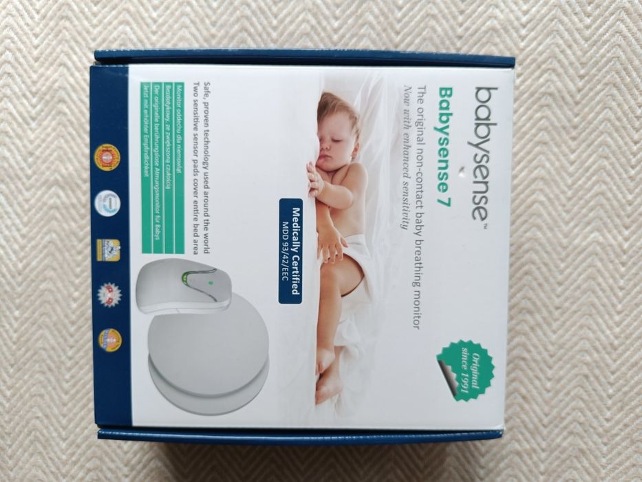 Monitor oddechu babysense 7 sprawny działa jak nowy