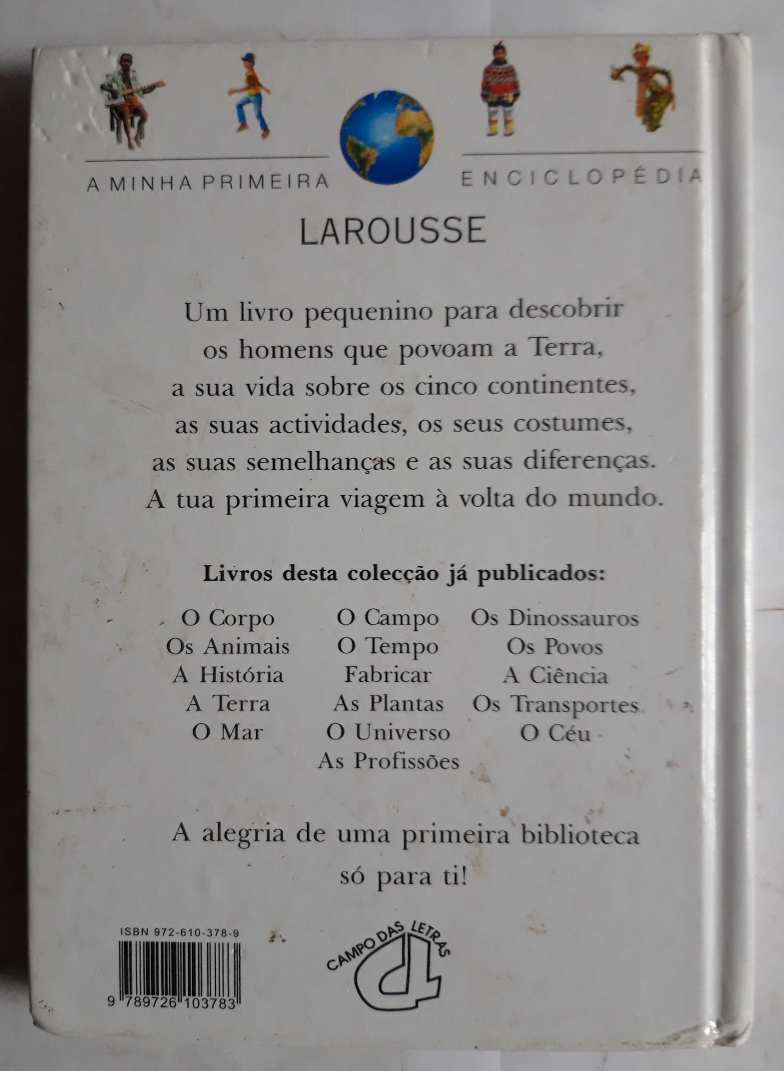 Livro- Ref CxC  - D.Rist - A Minha Primeira Enciclopédia: Os Povos