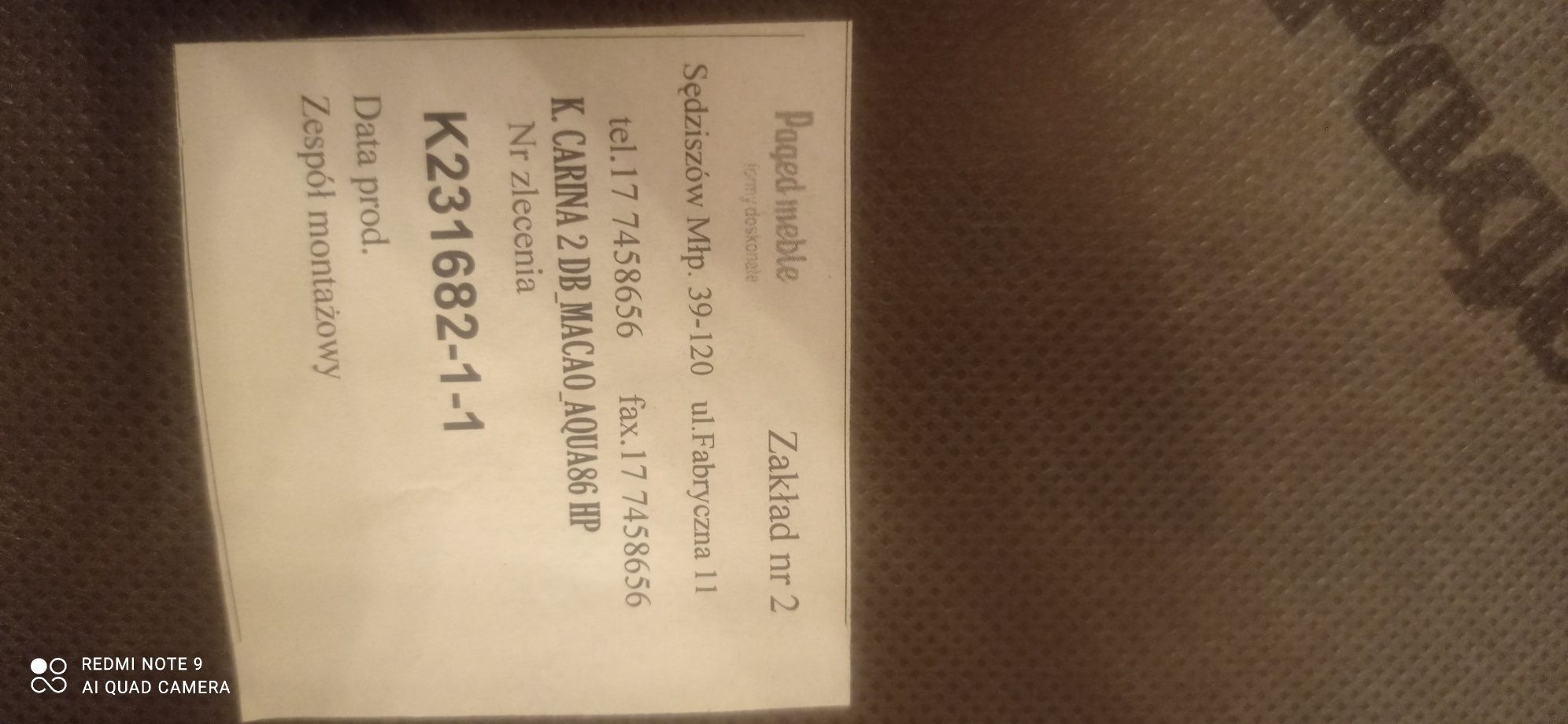 Krzesła firmy Paged