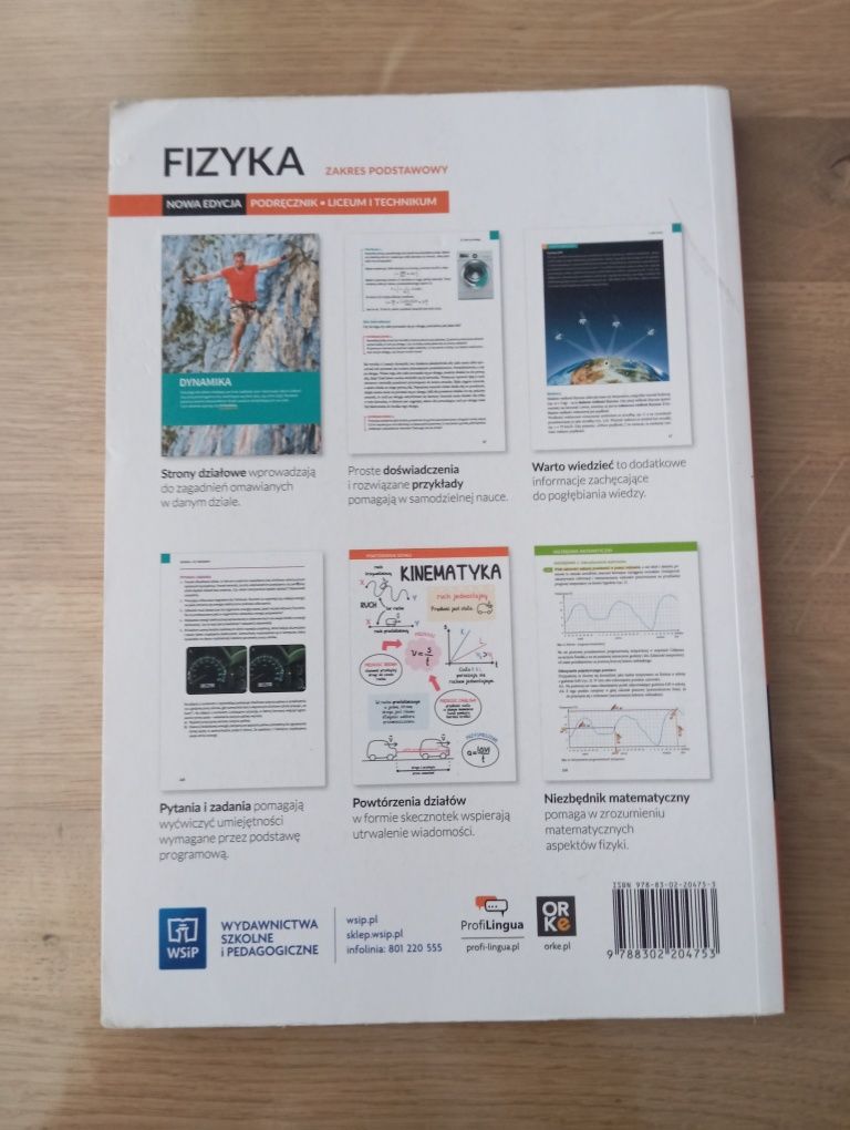 Podręcznik Fizyka 1 WSiP