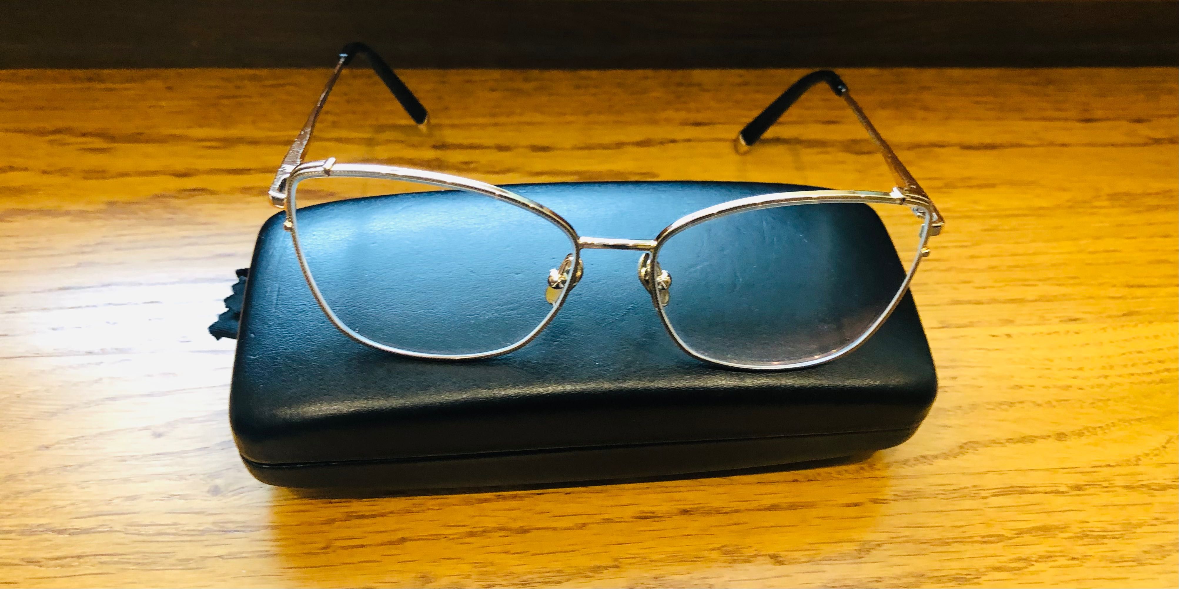 Okulary oprawki szkła +0,75