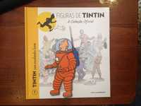 Tintin com escafandro lunar