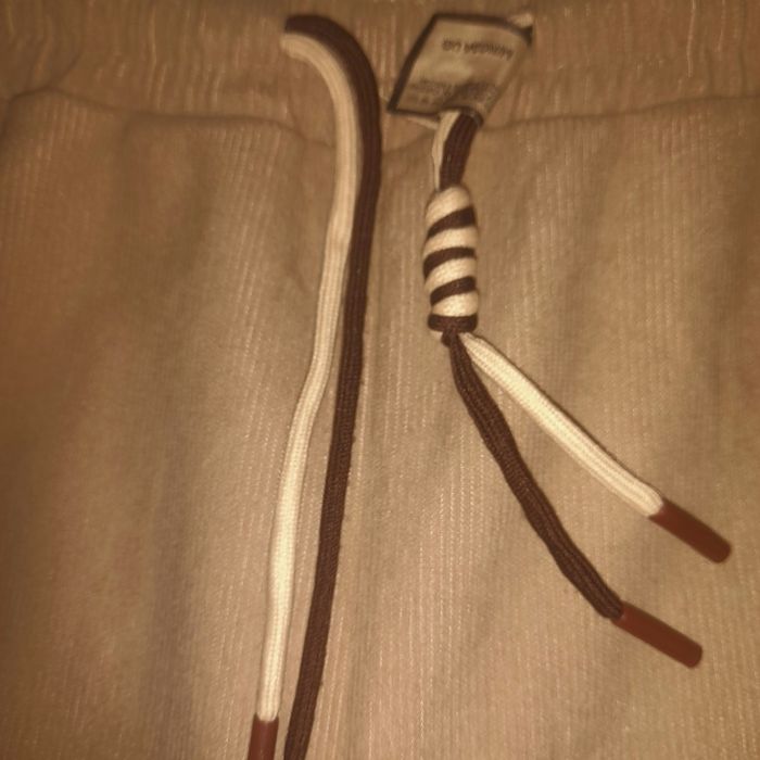 Брюки вельвет, беж.