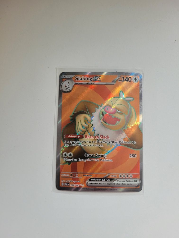 Karta Koraidon Ex 120/162 Flutter Mane 078/162, Slaking