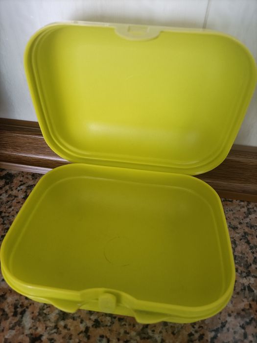 Garrafa  e Ostra da Tupperware