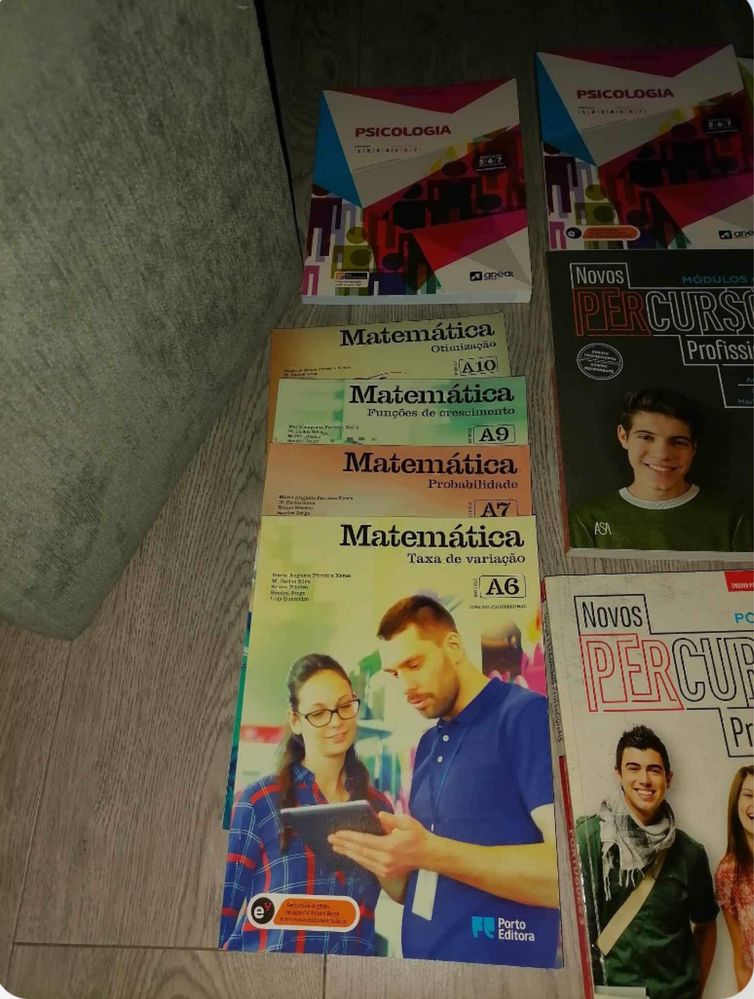Livros escolares de curso profissional