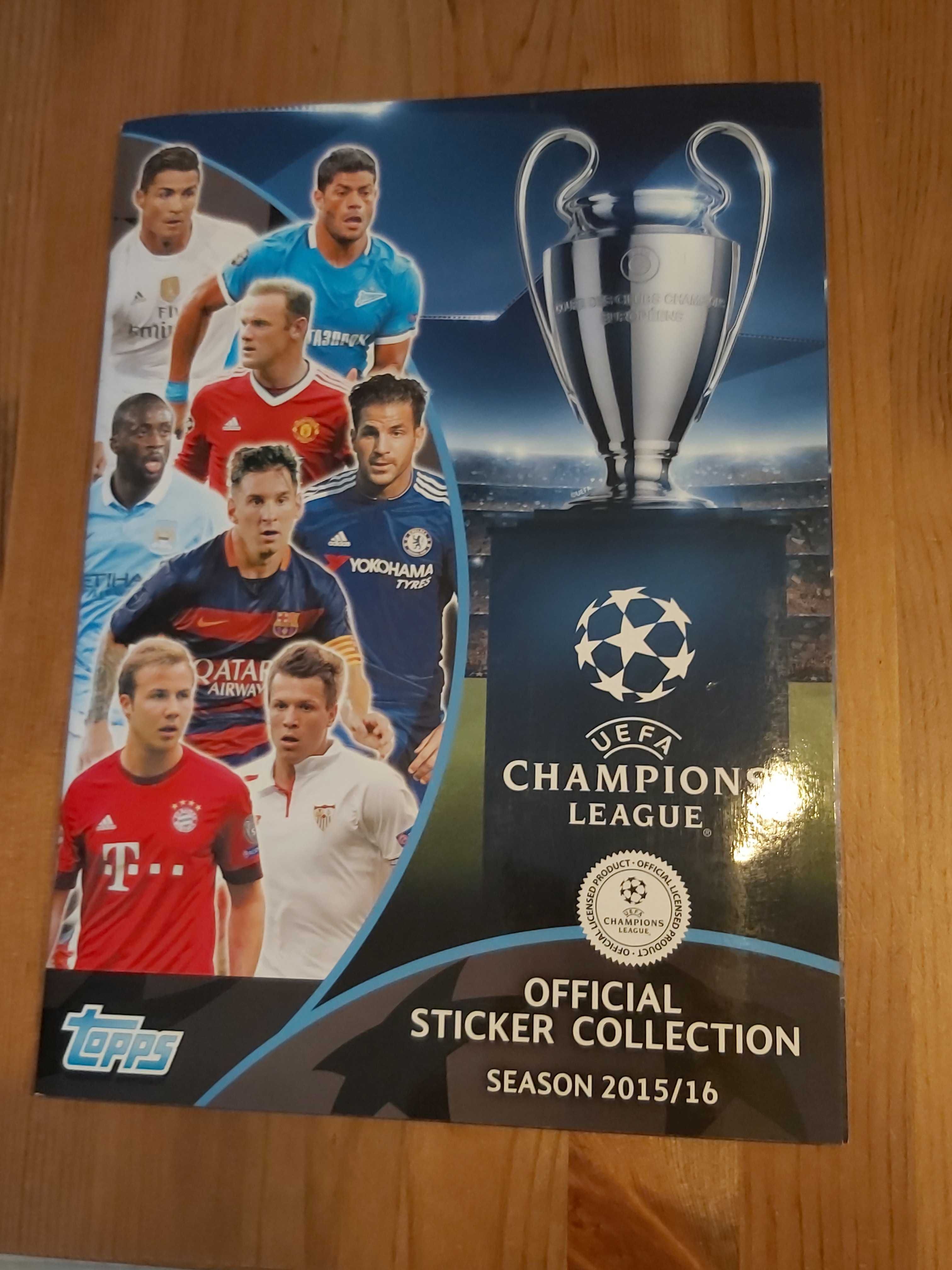 Naklejki Topps Champions League 15/16