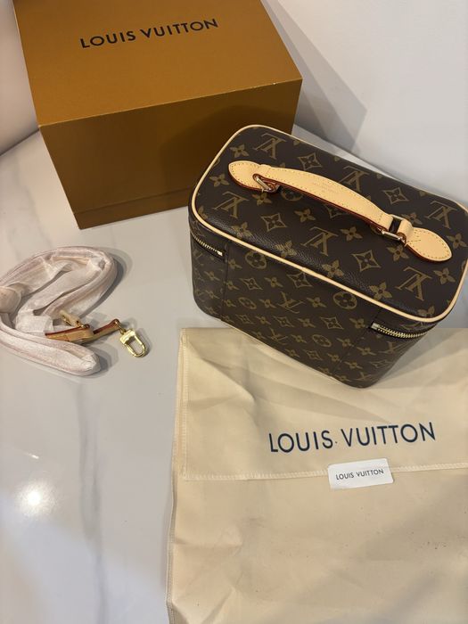 Nowa kosmetyczka torba Louis Vuitton skóra LV duza