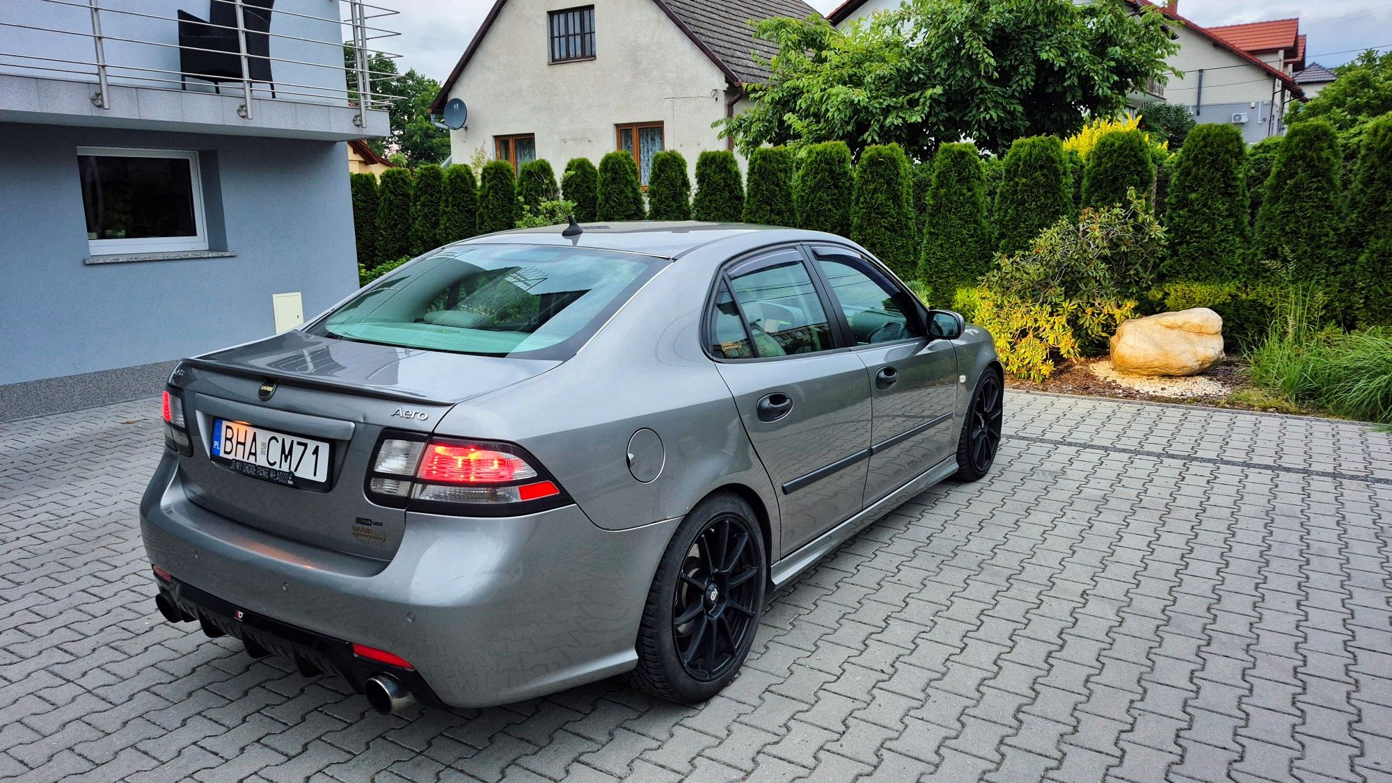 Piękny Saab 9-3, 2.0T 300KM 400NM, 2005R