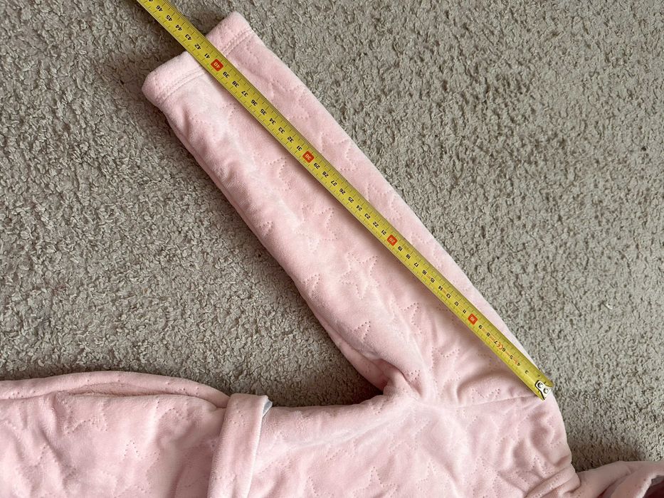 Dziecięcy szlafrok OKAIDI 8 lat/128 cm, pudrowy róż