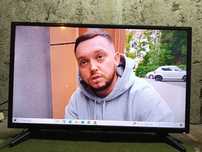 Sharp LC32HI3222E dvbt2 hevc sprawny stan bdb.