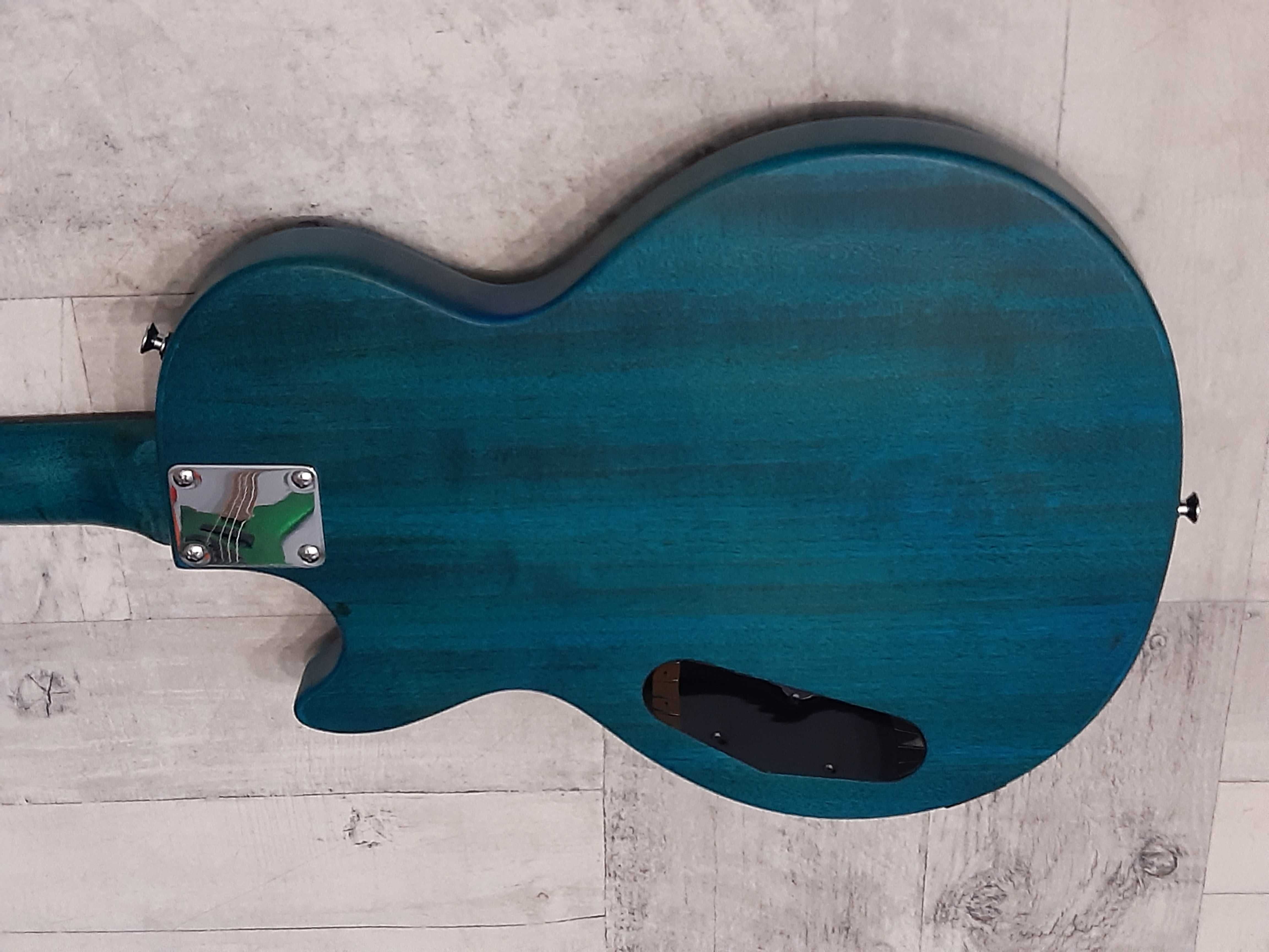 Gitara Epiphone Les Paul Turquoise Open Pore Matt-wysyłka Free-zamiana