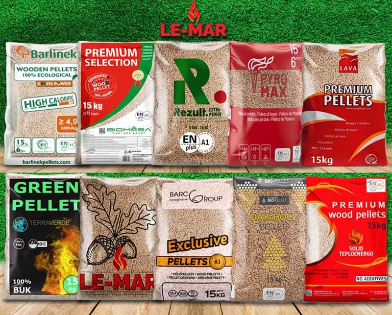 BRYKIET DRZEWNY RUF/NESTRO (sosna,buk,dąb) z Dostawą. Pellet A1