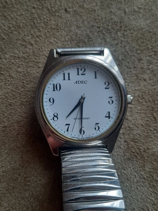 Stary zegarek naręczny ADEC