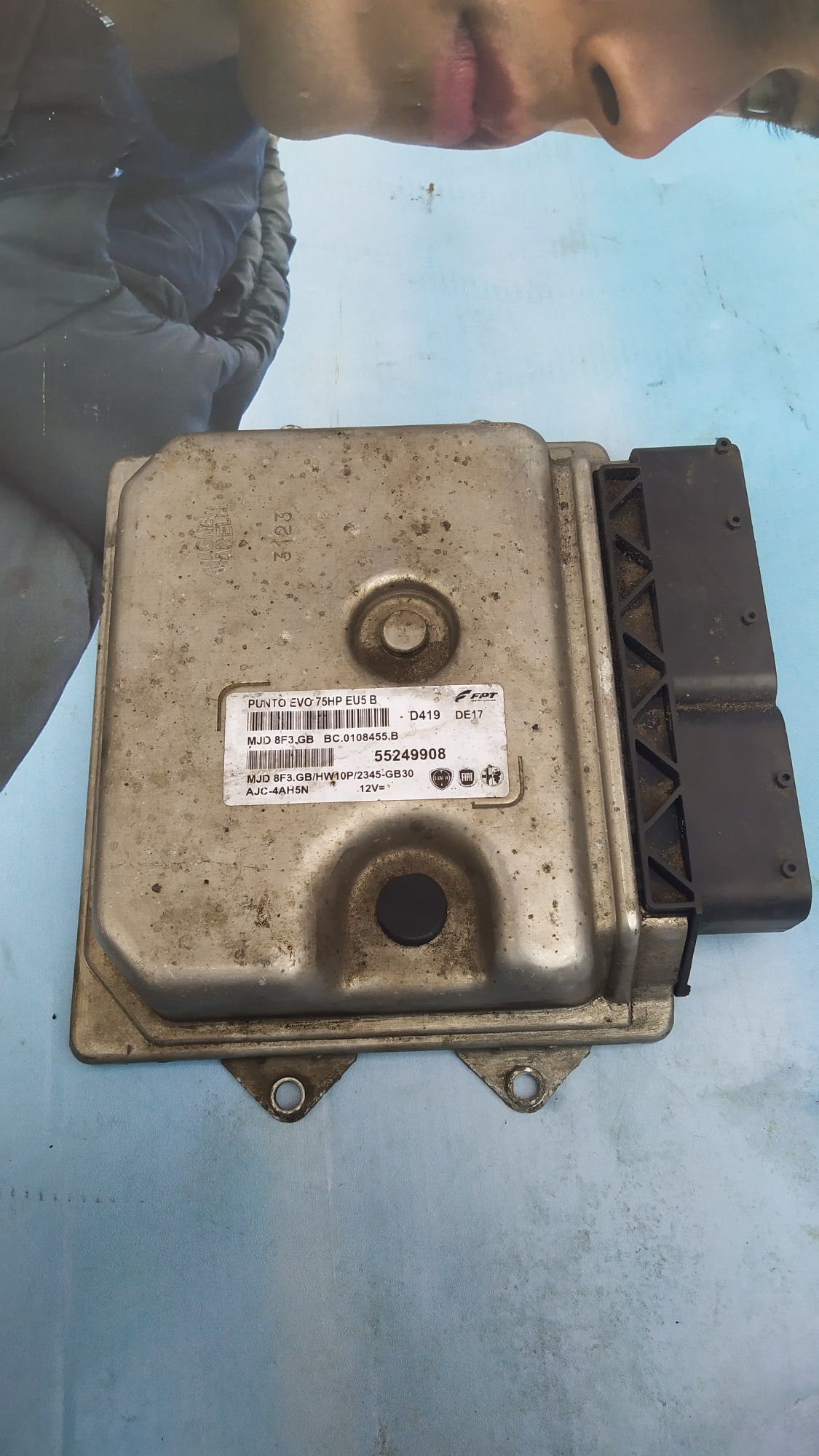Komputer sterownik silnika 1.3 multijet euro 5 Fiat grande Punto Evo
