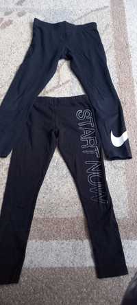 Legginsy  2 pary Nike i Girls na 128