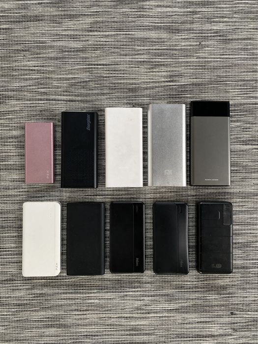 ЛОТ- ПАВЕРБАНКИ/POWERBANK 10шт  Xiaomi Remax PZX Inkax Energizer Mi