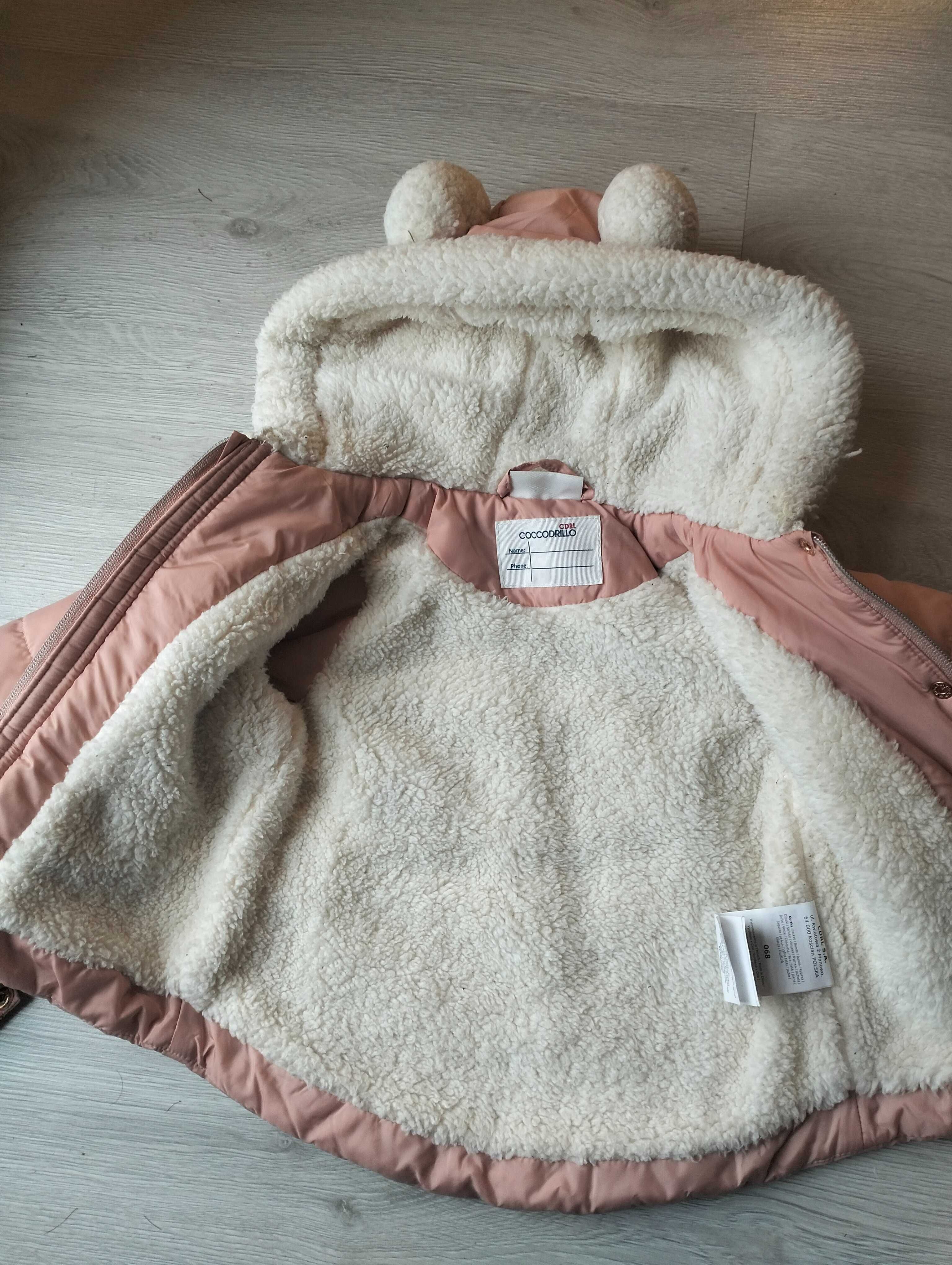 Kurtka niemowlęca cocodrillo dziewczynka