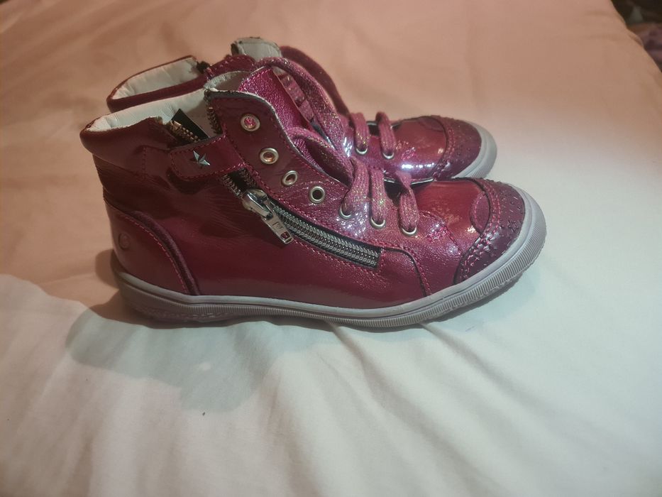 Ботики напівчоботи туфлі  шкіра черевики GBB на дівчинку