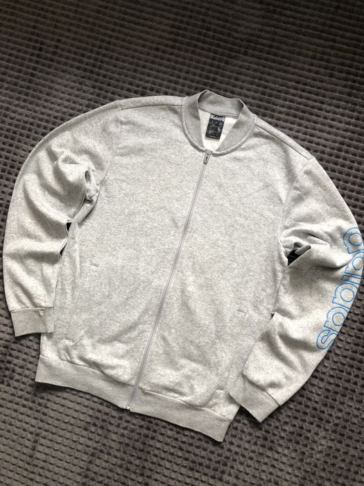 Бомбер ADIDAS (M) Essential кофта зип-бомбер мягусенький флис мужская