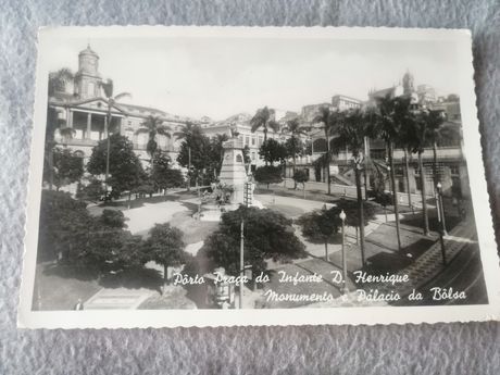 Postal fotografia muito antigo Porto
