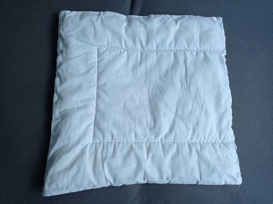 Kołderką, poduszka do łóżeczka 60x120