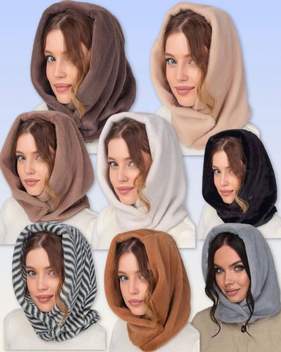 Капор.  Знижена ціна.  Норка. Ангора . Букле.