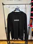 bluza Napapijri Center Logo Spellout Sweatshirt Black XL