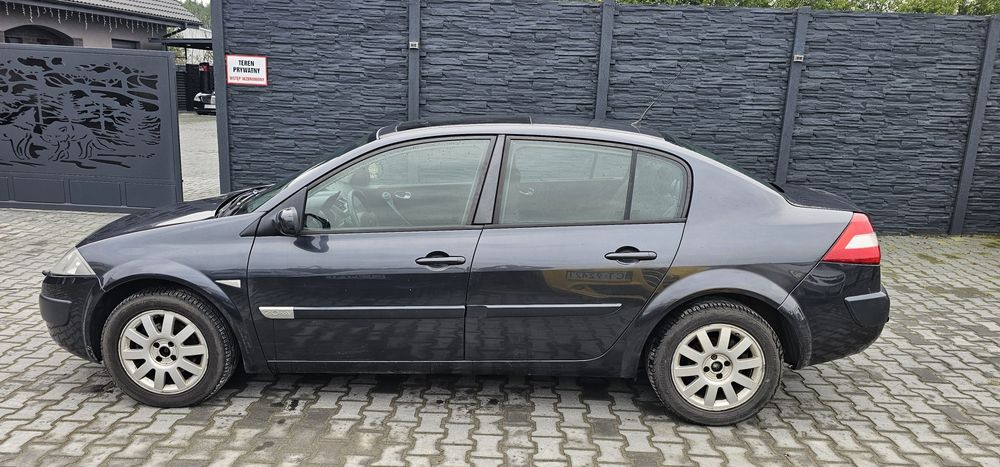 SKUP AUT TORUŃ Renault Megane 2005r 2.0 GAZ Panorama Klima Sedan