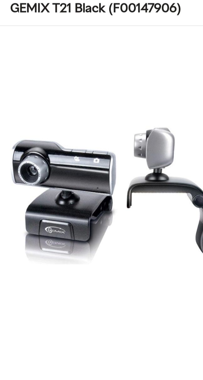 Продается USB веб камера Gemix T21 для пк, ноутбука / Web камера 
с ру