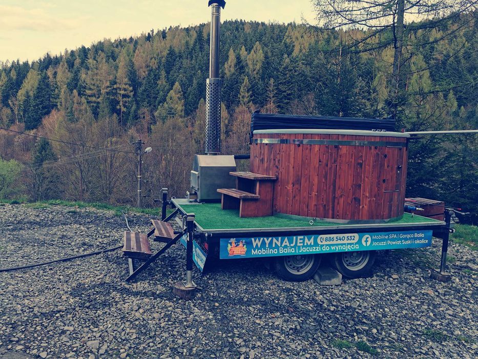 Wynajem Mobilna Balia, Ruska Bania, Jacuzzi,SPA.