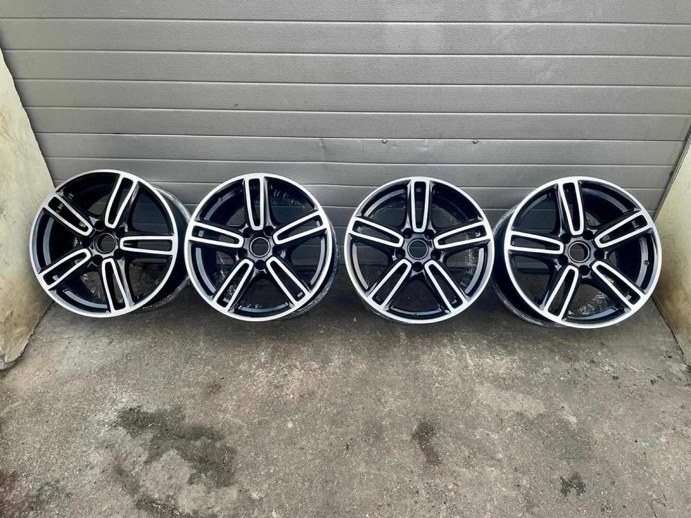 Felgi Alu Porsche panamera czarne CNC  19” 5x130 5x112 9j 10j