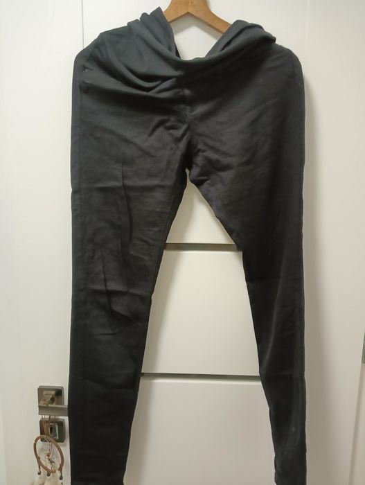 Spodnie ciążowe czarne