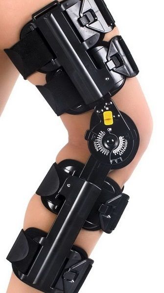 Orteza aparat szynowo-opaskowy