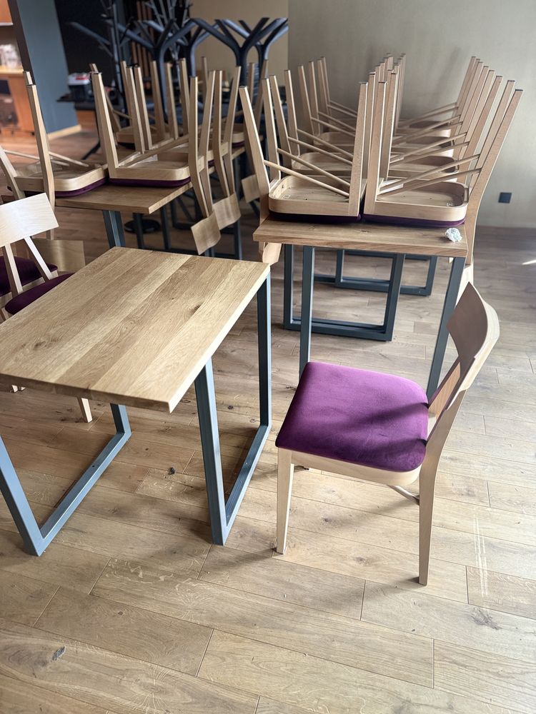 Stoły stół dębowe dębowy LOFT do restauracj domu