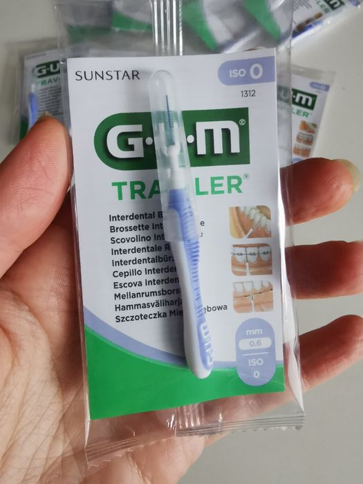 Czyścik do zębów Gum trav-ler 0.6 mm,  11 sztuk