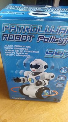 Sprzedamy zabawke robot policjat