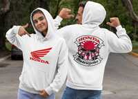 Sweatshirt Honda Motorcycles Skull