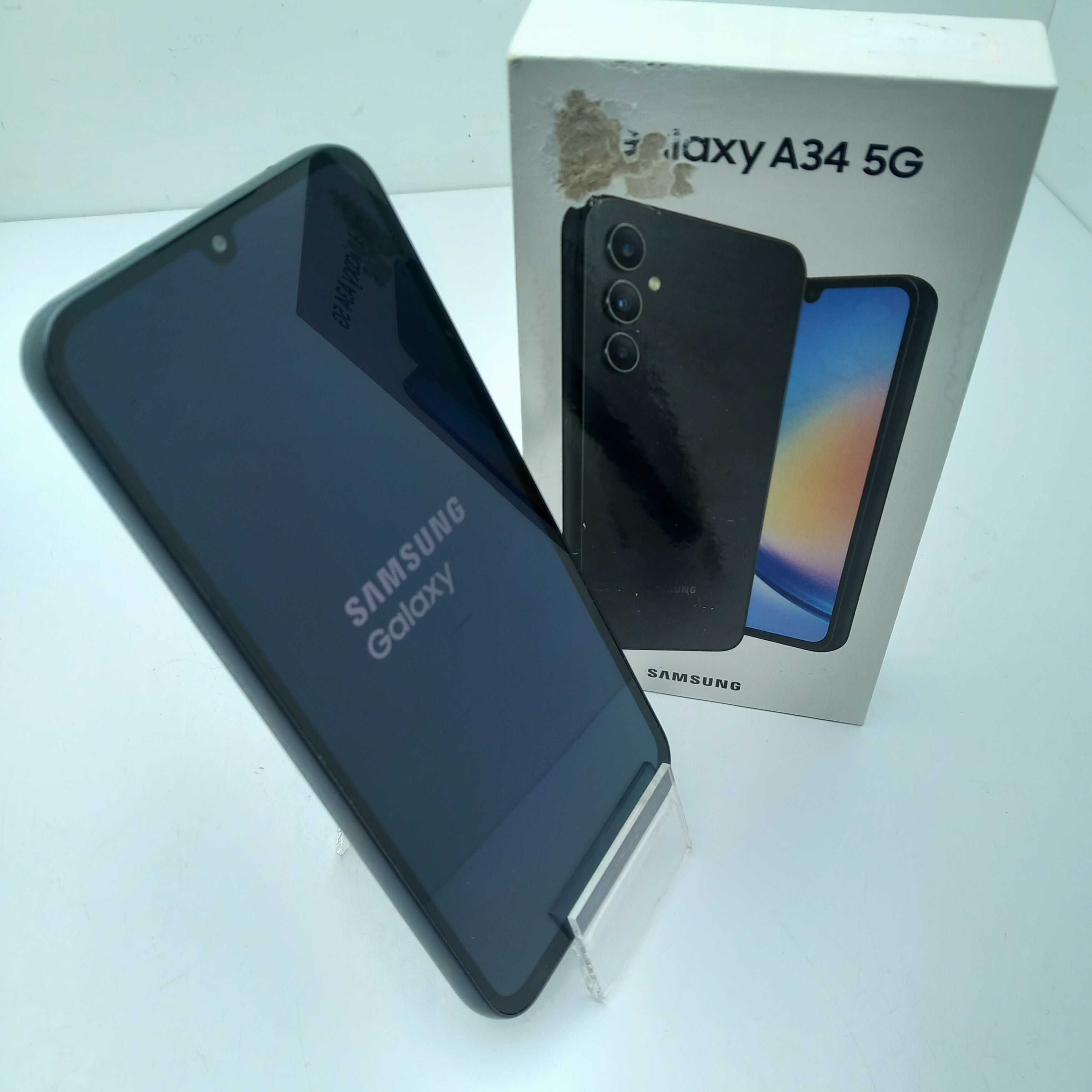 Smartfon Samsung Galaxy A34 6 GB / 128 GB 5G czarny b. dobry stan