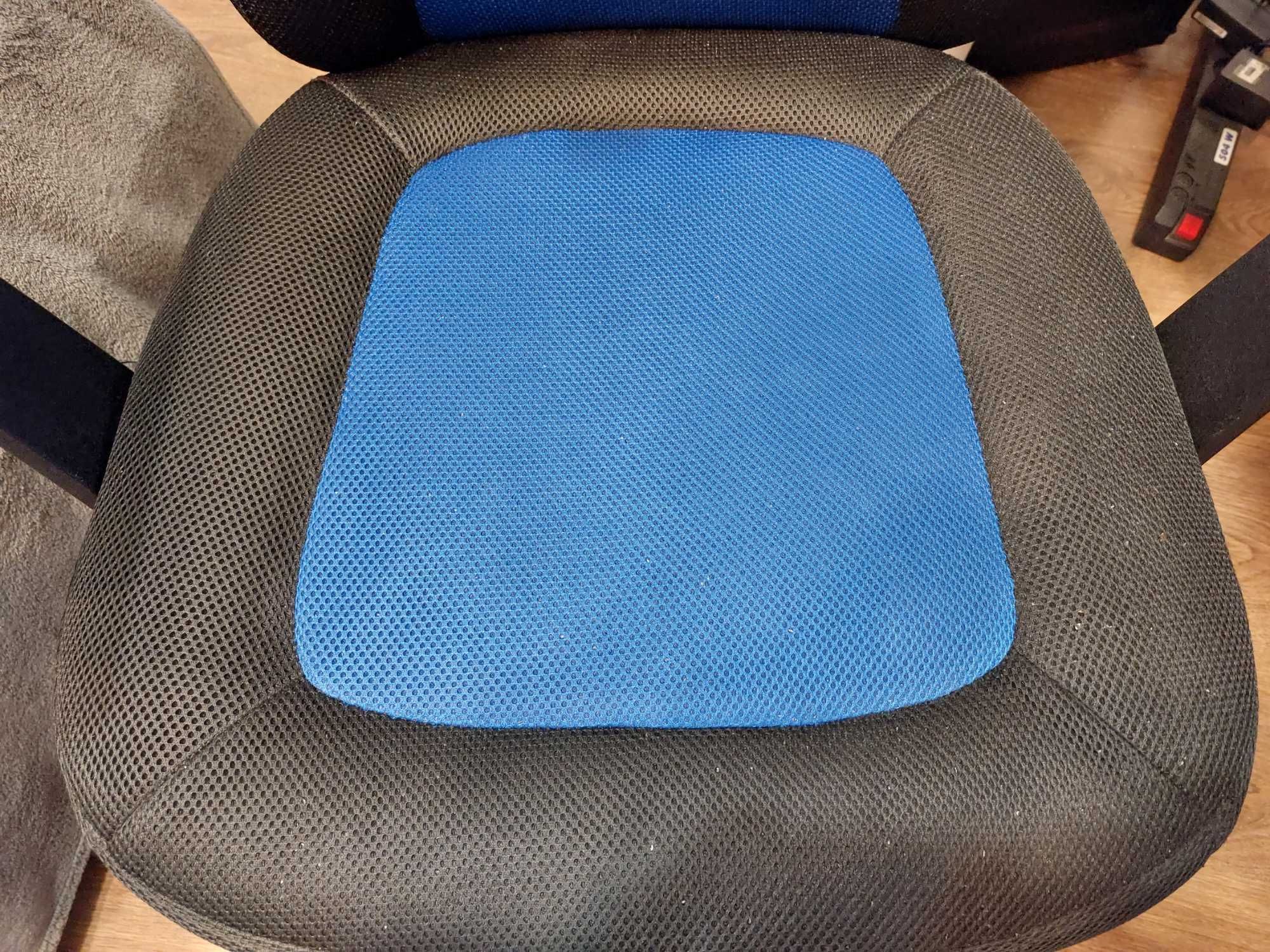 Krzesło Biurowe Snertinge Czarno-Niebieskie