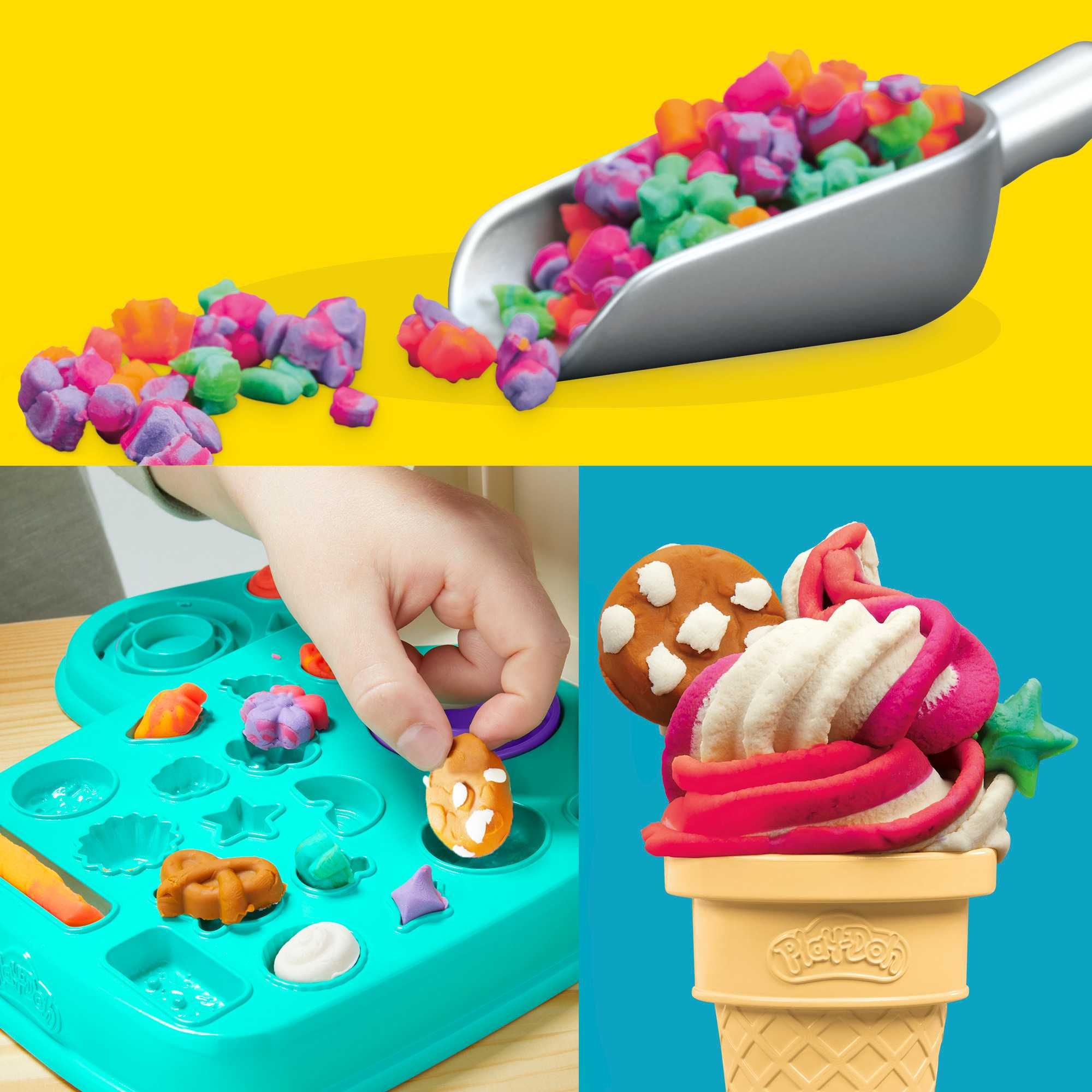 G0028 Play-Doh Набір Райдужний вихор морозива, коробка пошкоджена