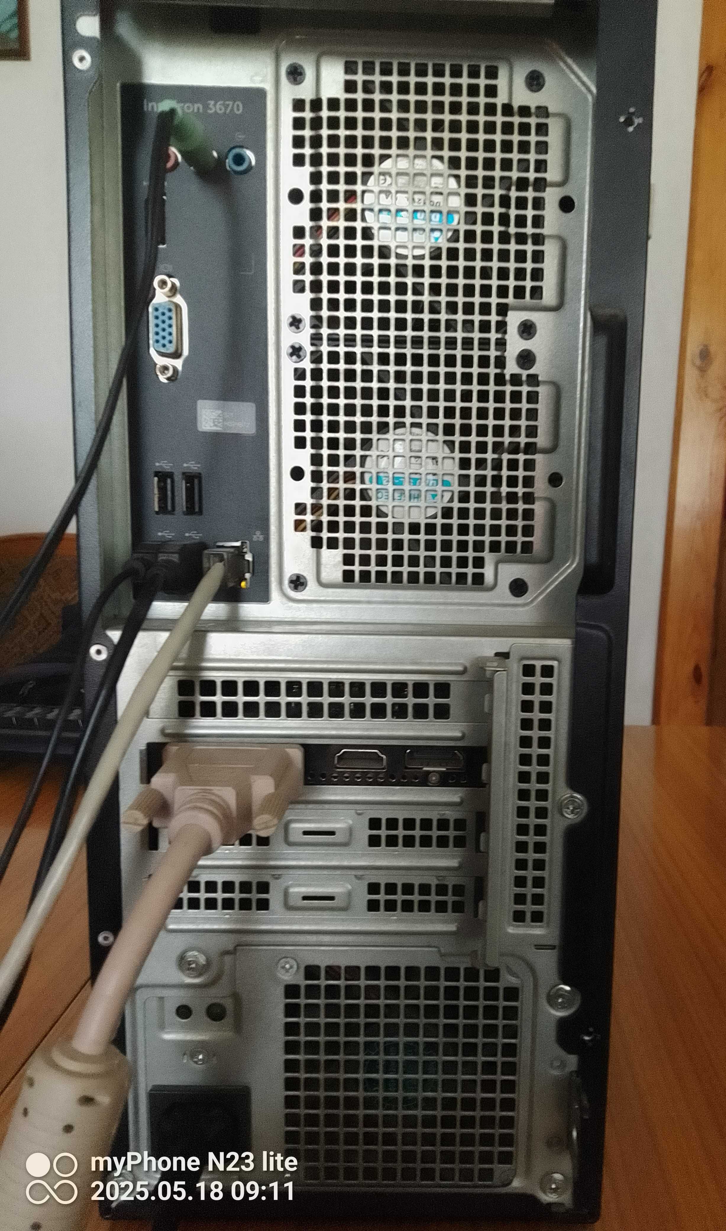 Komputer stacjonarny Dell Inspiron 3670 NVIDIA GeForce GTX 1050 SSD