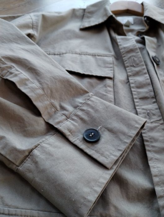 Kurtka  damska  utility beżowa h&m S/36