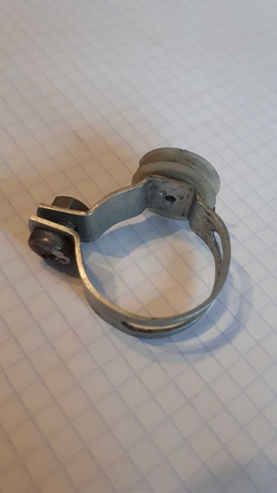 Obejma prowadzenie linki rolka uchwyt Sturmey romet rower